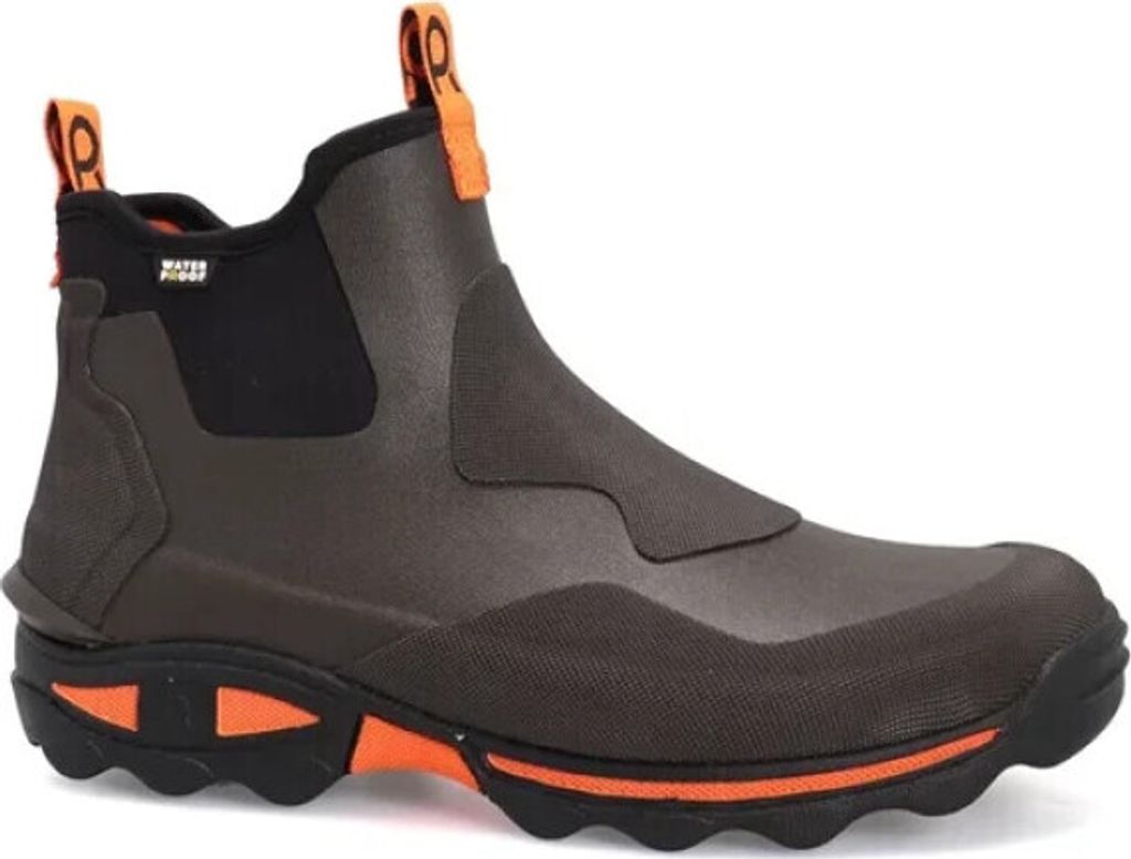 Rouchette Stiefelette Clean Wild Schwarz/Orange 41