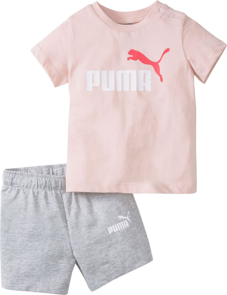 Puma Minicats Tee Short Set 845839-36, t-shirts, für Mädchen, Rosa, Größe: 62