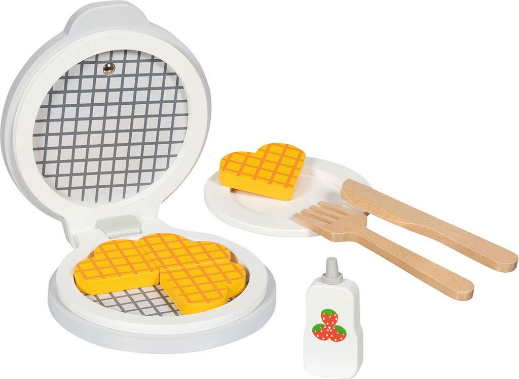 Gaufrier en bois Goki avec accessoires, 9dlg. Image du produit 