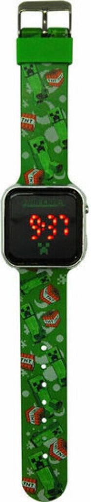 LED-Uhr – Kinderlizenz – MIN4129 – Mehrfarbig – Rund – Produktbild 