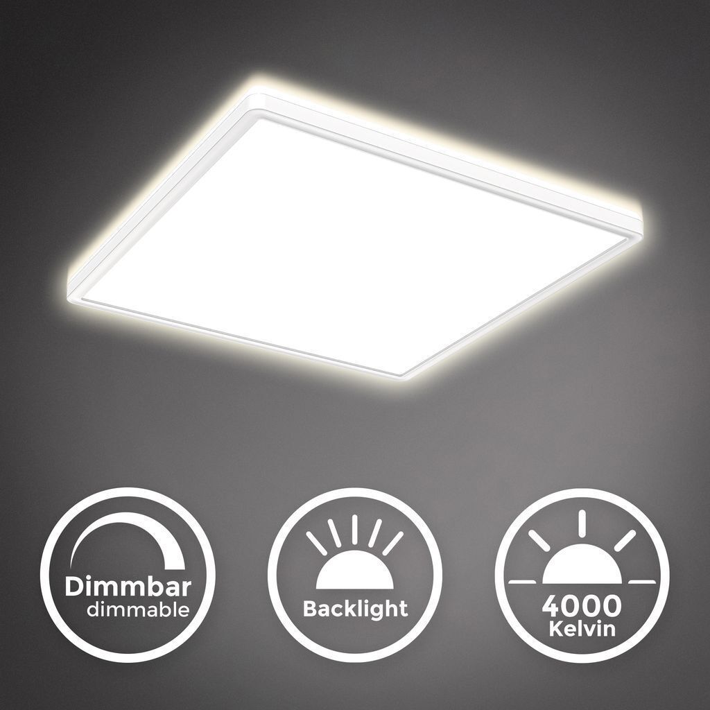 LED panelové stropné svietidlo stmievateľné ultra ploché Obrázok produktu 