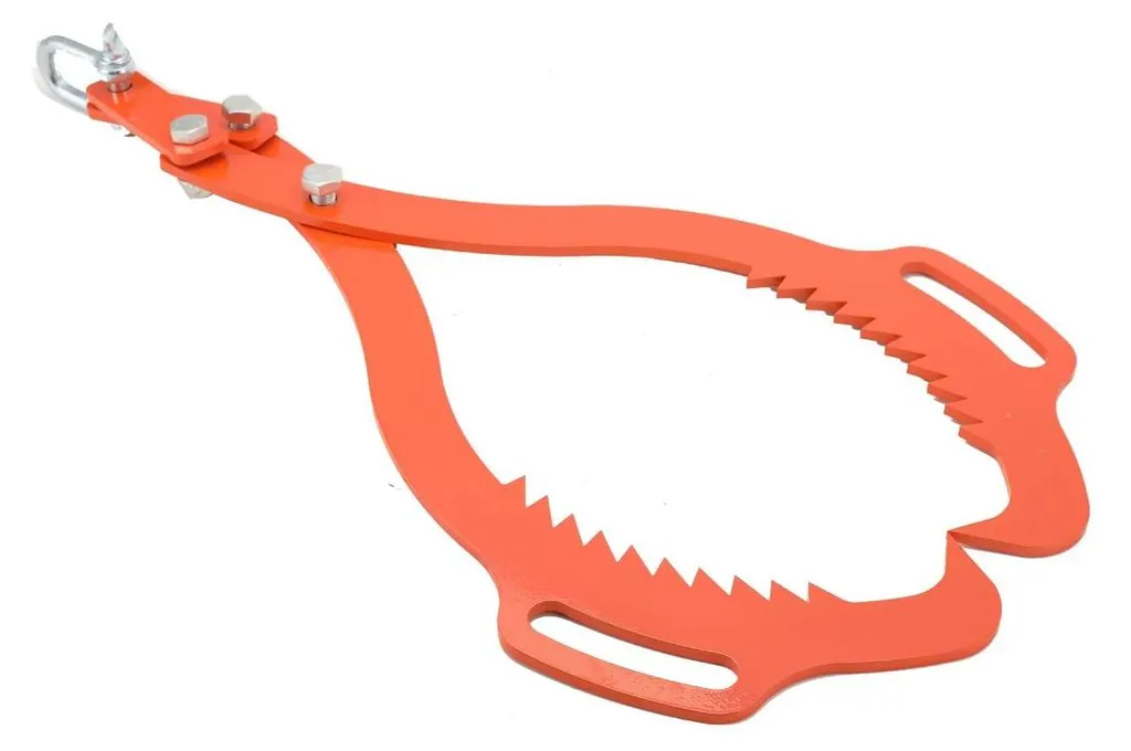 Pince à bois double denture en acier allié, ouverture max 63,5 cm