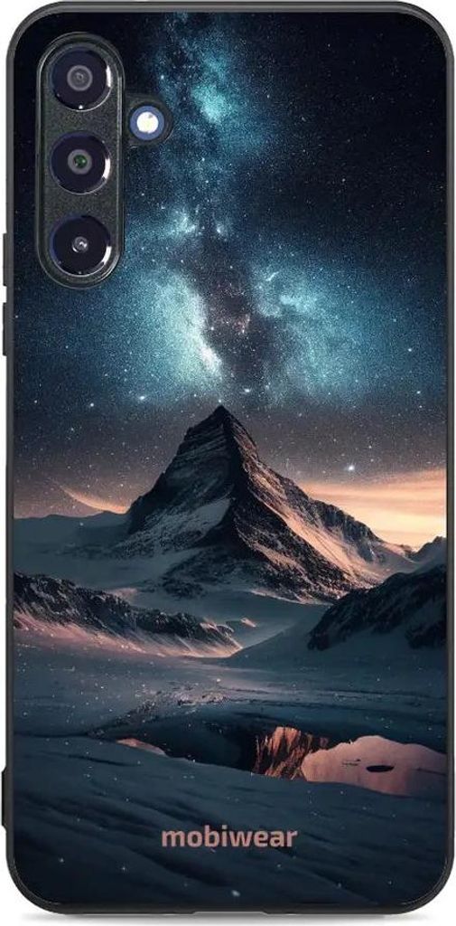 Handyhülle für Galaxy A16 5G, Mobiwear Glossy Case, Nachtberg
