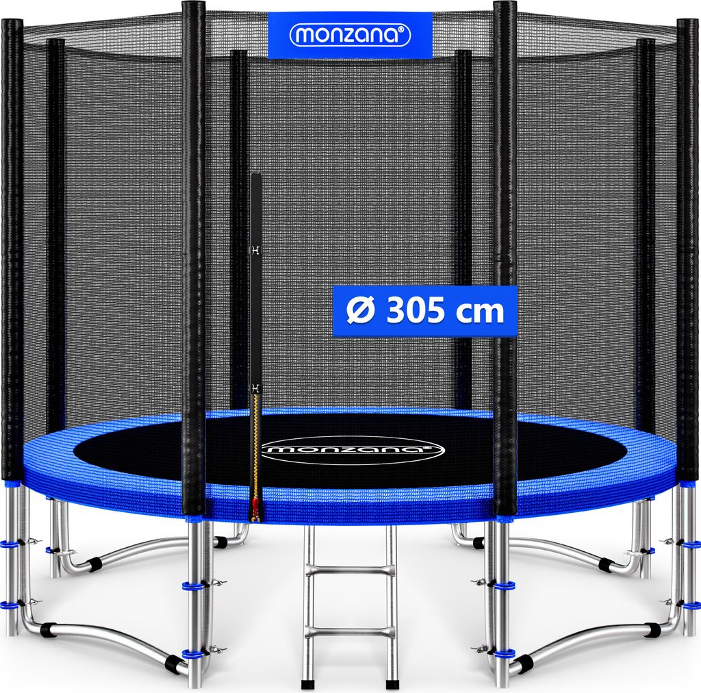 MONZANA® Trampoline extérieur rond Ø305cm max. 150kg set Image du produit 