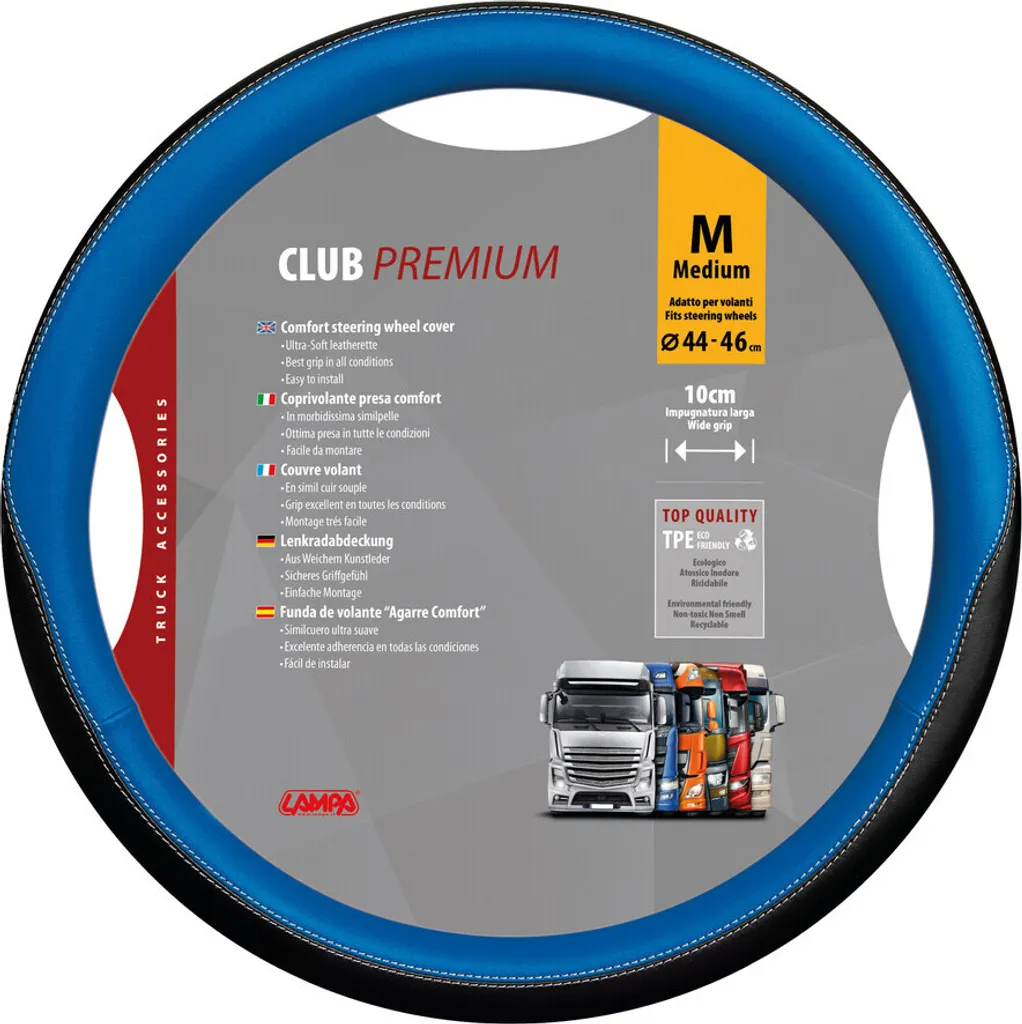 Coprivolante Club Lampa M Blu 44/46 cm Skeentex | Mai Più Mani Sudate!