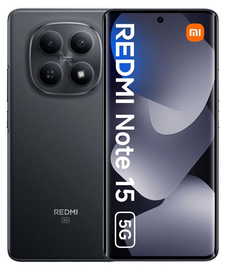XIAOMI Redmi Note 15 5G Smartphone 6GB/128GB Černý Obrázek produktu 
