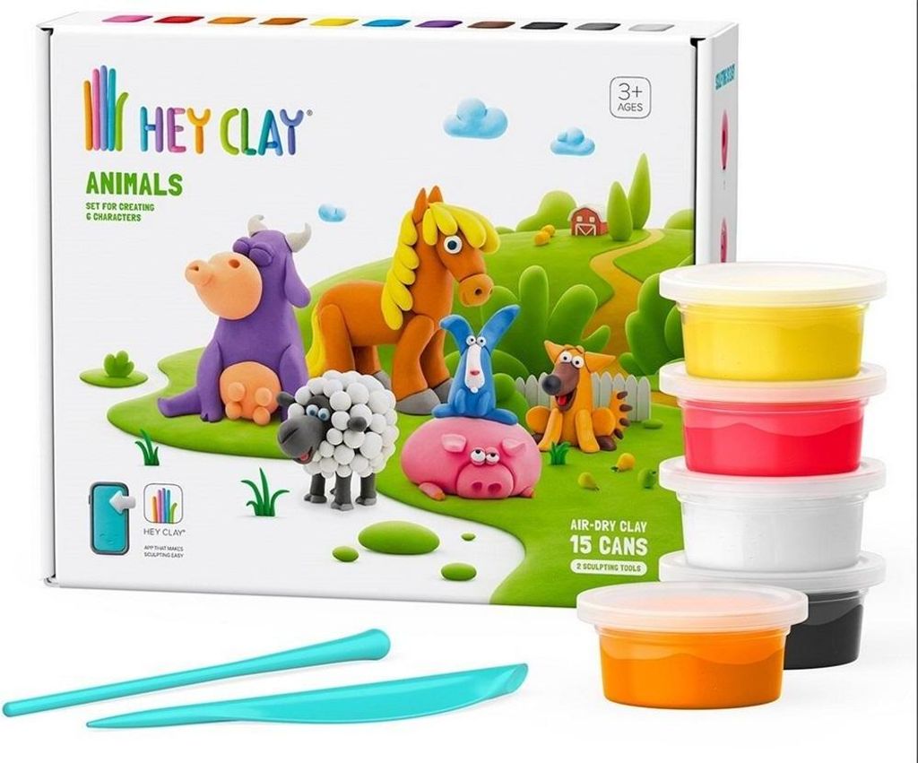 Hey Clay Animali HCL15012 - Pasta modellabile creativa Immagine del prodotto 