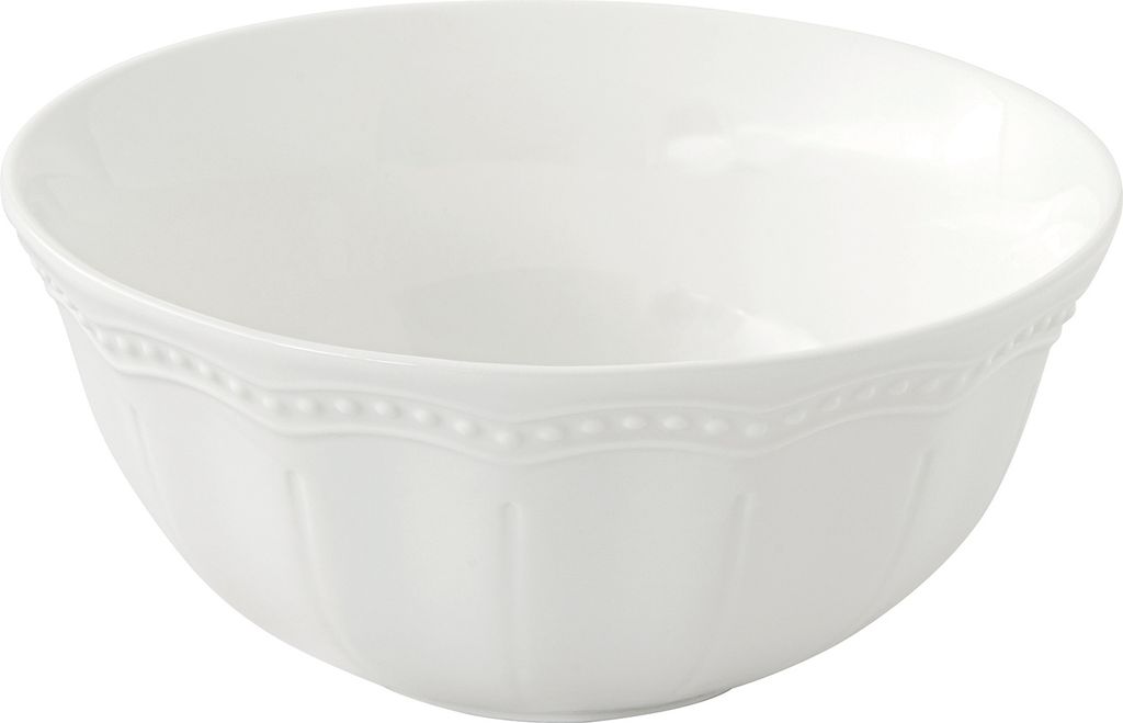 6er Set Müslischalen ELITE WHITE weiß rund D. 16cm aus Porzellan Easy Life