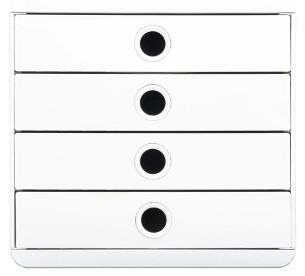 Exacompta Schubladenbox Pop Box, 4 Schubladen, AutentiK - Produktbild 