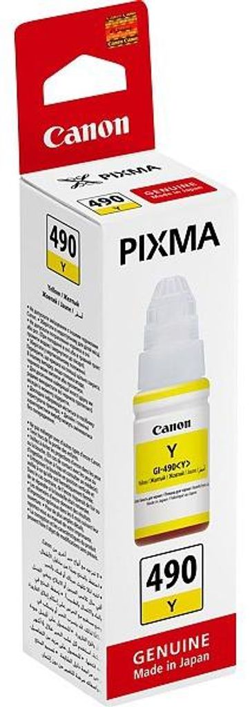 Canon GI-490Y, Gelb, Canon, 70 ml, Japan, 1 Stück(e) Produktbild 