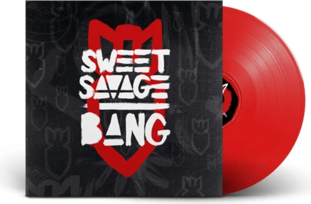 Vinyle Sweet Savage Bang Edition Limitée Rouge Transparent Heavy Metal