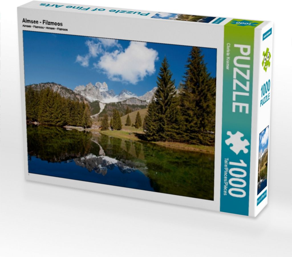Calvendo Almsee - Filzmoos 1000 Teile Puzzle quer 640x480mm, Kramer Christa; 7437367