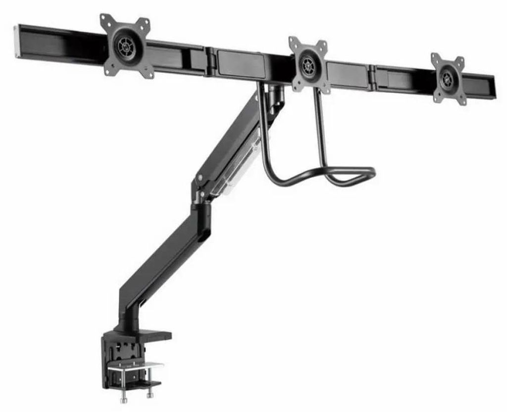 Gembird MA-DA3-03 Flachbildschirm-Tischhalterung 68 6 cm (27 ) Tisch/Bank Schwarz