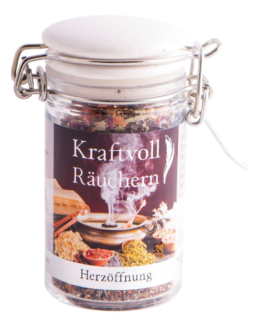 Herzöffnung - Kraftvolles Räuchern - Räuchermischung 60ml Produktbild 