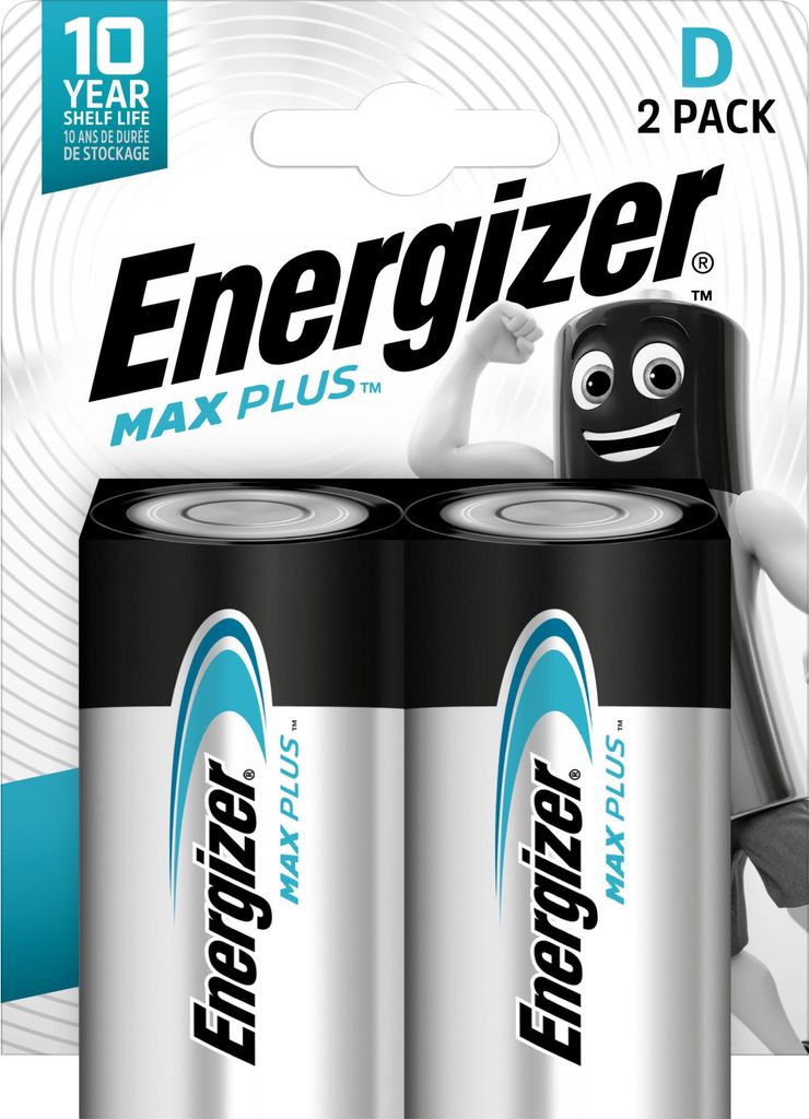 Energizer - Batteriesenerger Max Plus D Alkaline 2. | Produktbild 