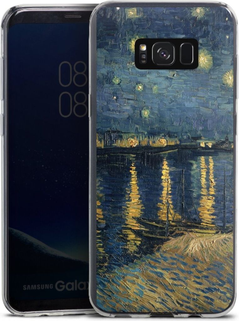 DeinDesign Slim Hülle für Samsung Galaxy S8 Plus Silikon Case Ultra Dünn Handyhülle Kunst Malerei