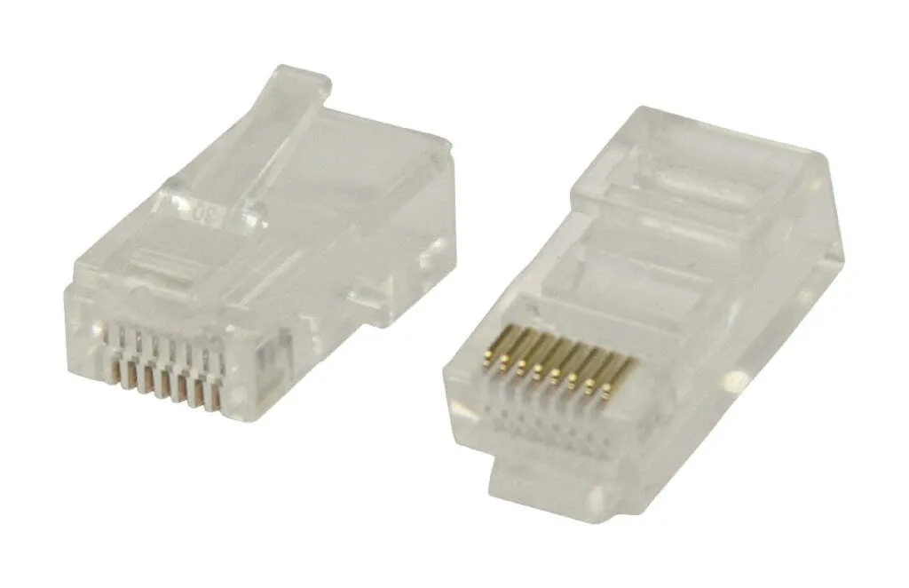 Valueline VLCP89300T Connecteurs RJ45 UTP Cat5 pour Câbles Solides