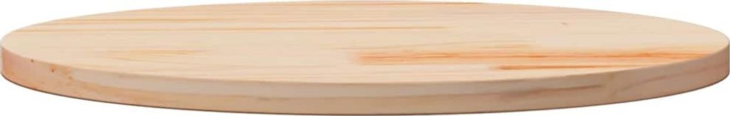 vidaXL Tischplatte Ø70x2,5 cm Massivholz Kiefer Produktbild 