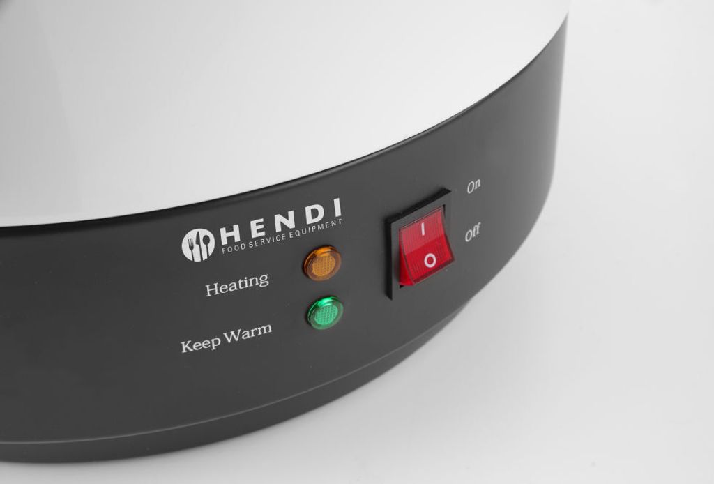 HENDI Warmhoudapparaat voor dranken wit 28 l 230V 2500W Productafbeelding 