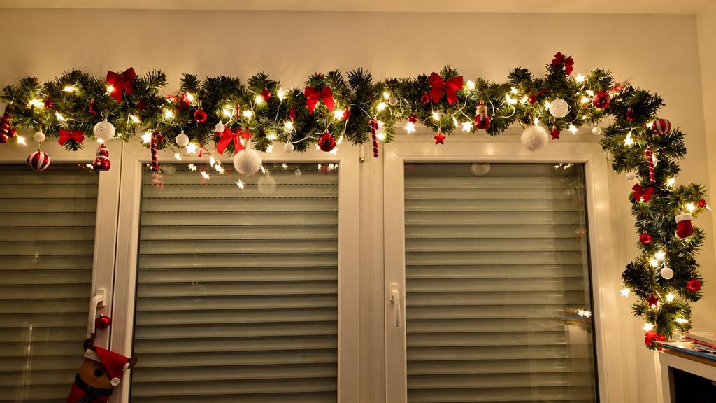 Weihnachtsgirlande Dicke Künstliche Tanne 300cm 160 Spitzen