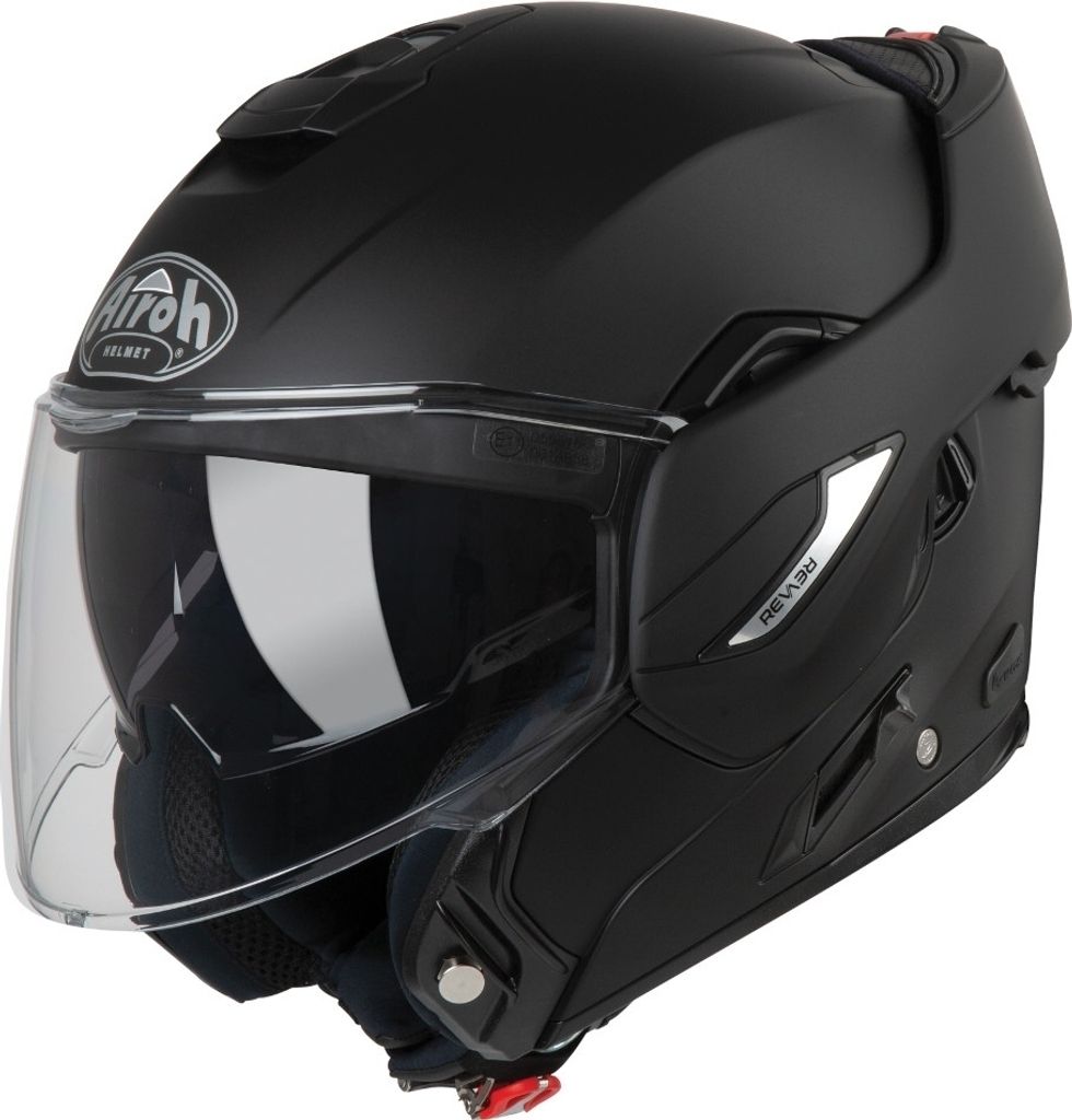 Airoh Rev 19 Color Klapphelm (Black Matt,XXL (63))
