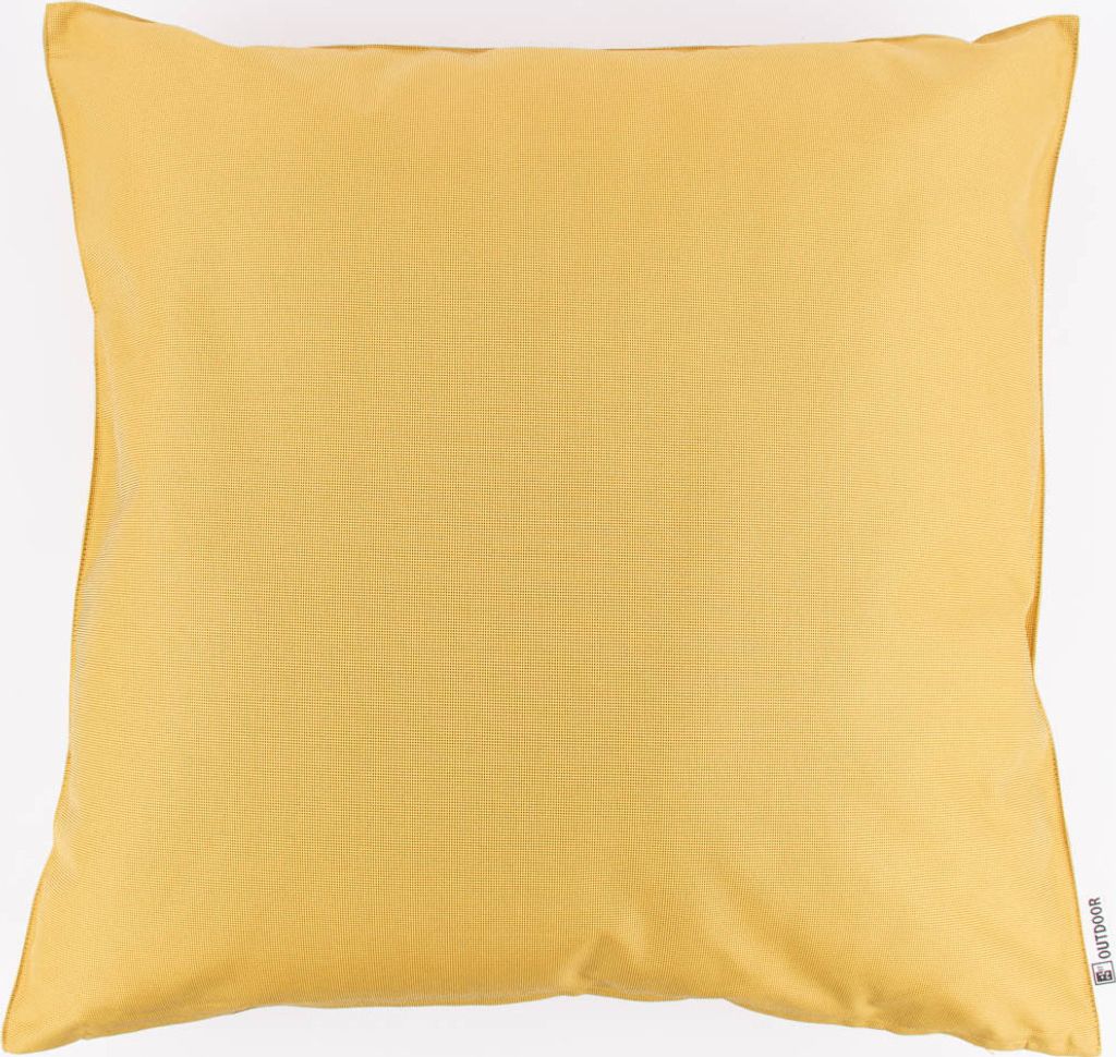 Outdoor Kissen St. Maxime Struktur sonnengelb 60x60cm