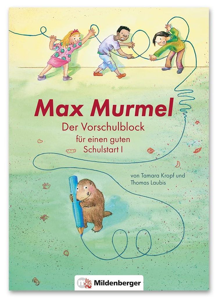 Max Murmel: Der Vorschulblock für einen guten Schulstart I Produktbild 