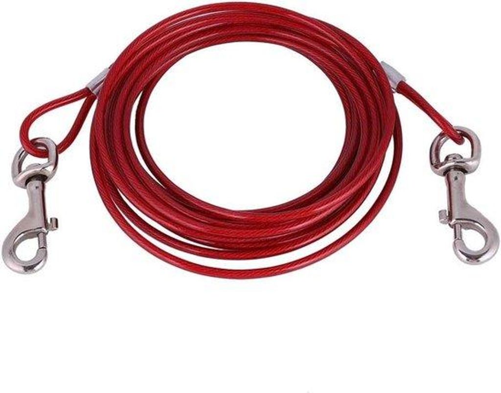 Sicherheitsseil 5mm 5m blau rot schwer