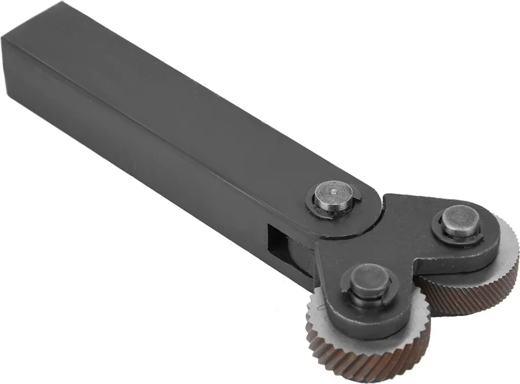 Jeu de Moletage Double Roue Linéaire en Acier avec Pas 0.5mm à 2mm