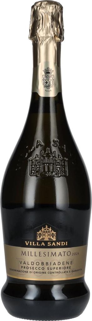 Villa Sandi Millesimato Valdobbiadene Prosecco Superiore Brut DOCG 2024 11% Vol. 0,75l