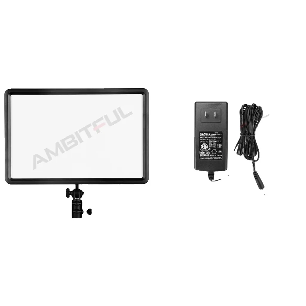 Éclairage Vidéo LED Professionnel 3300-5600K pour Studio et Interview