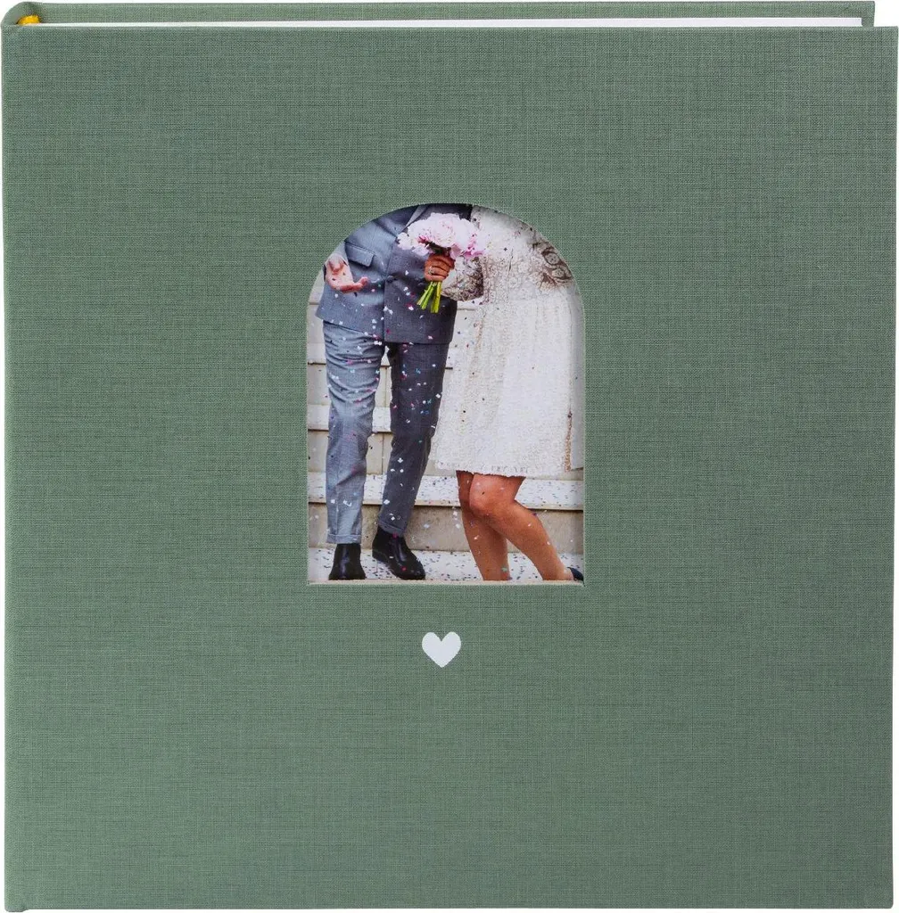 Goldbuch Album Nozze Artichoke 30x31 - Design Minimal in Lino