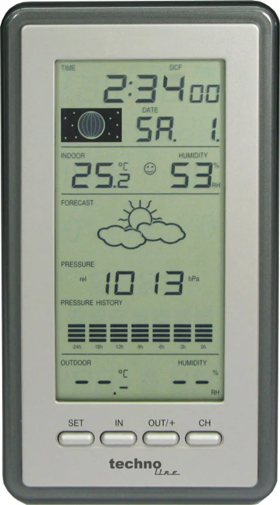 Station météo WS 9040 : finissez-en avec l'heure mal réglée