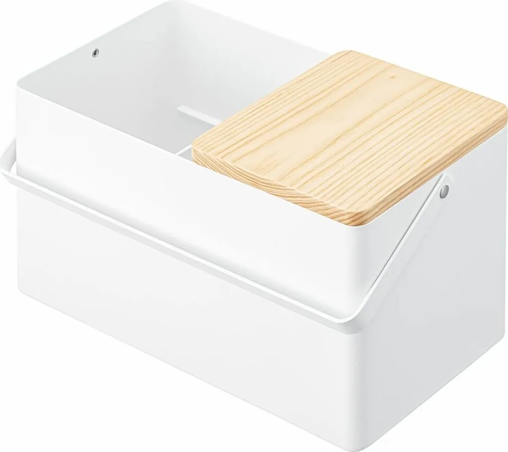 Vanity Case Fixe pour Maquillage Tower Blanc avec Miroir de Table Chic - 4