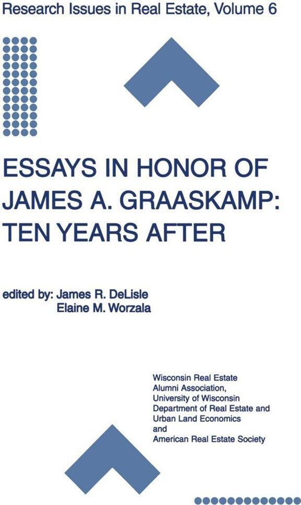 Aufsätze zu Ehren von James A. Graaskamp: Zehn Jahre danach