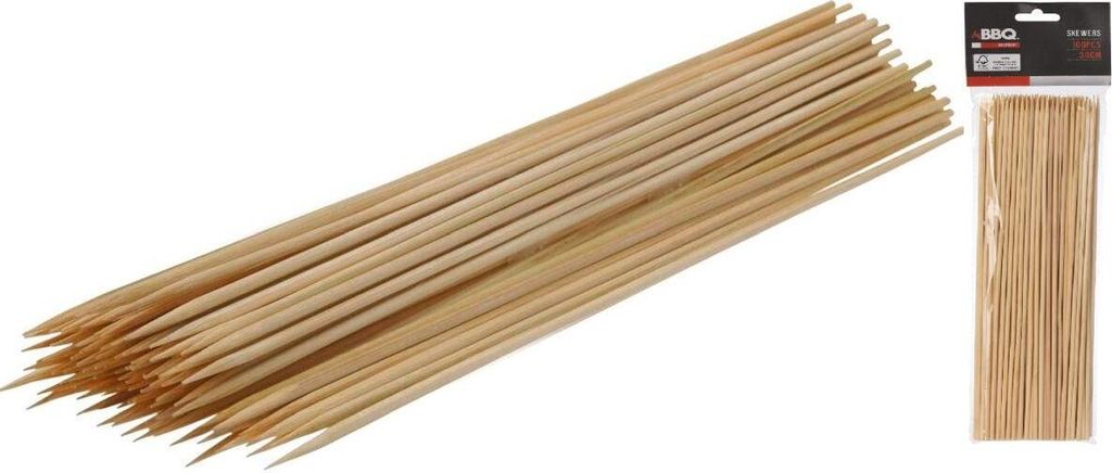 Satestokjes Bamboe 100 stuks Produktbild 