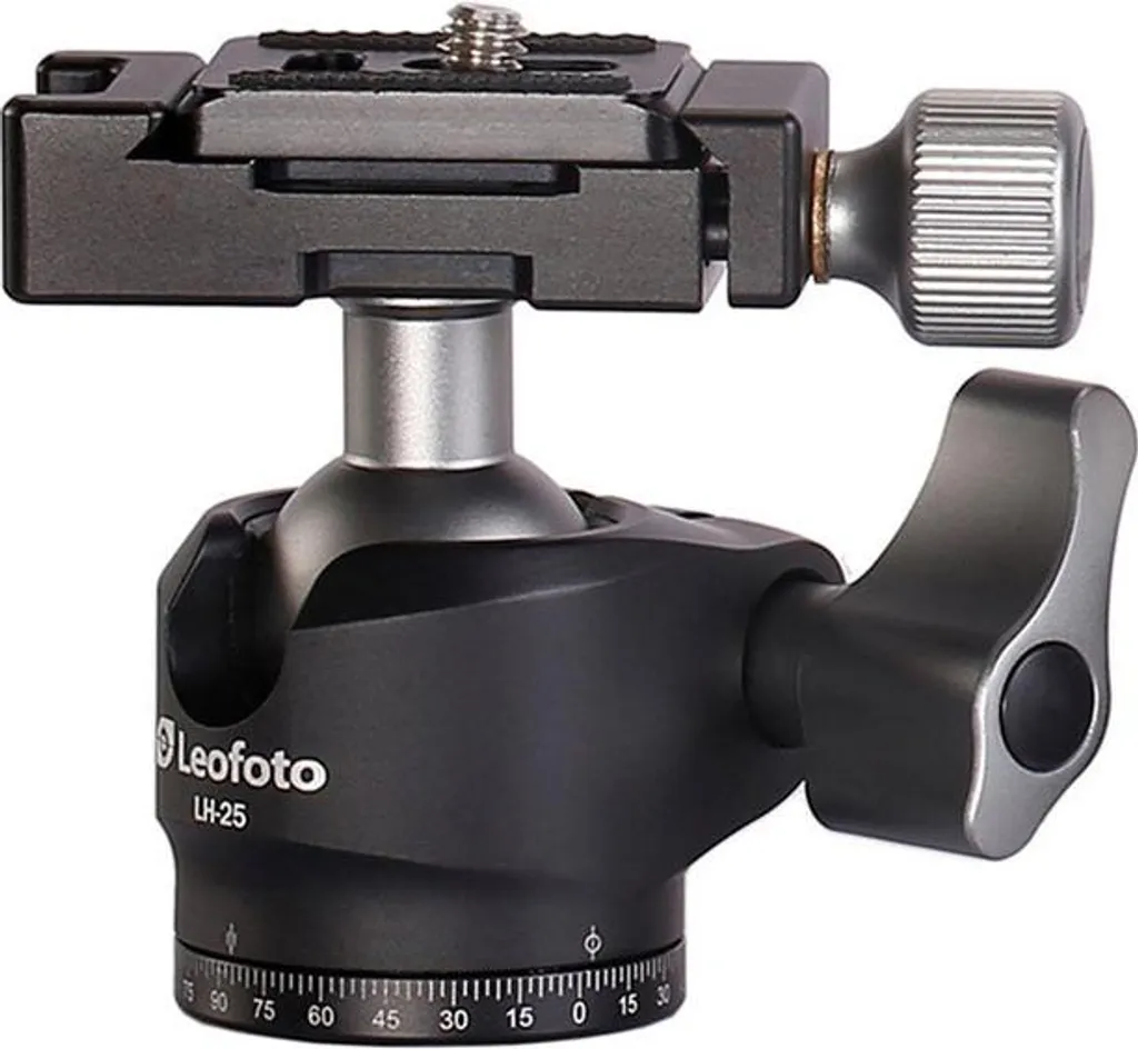 Rotule Ball Professionnelle Leofoto LH-25 Compacte et Robuste Noire
