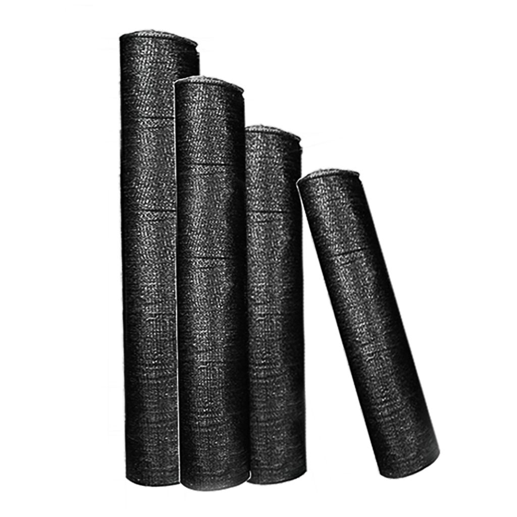 UISEBRT Sichtschutz Zaunblende Schattiernetz Sonnenschutz Windschutz Tennisblende HDPE Schattiergewebe für Sportplatz, Garten(1.2X10m, Anthrazit)