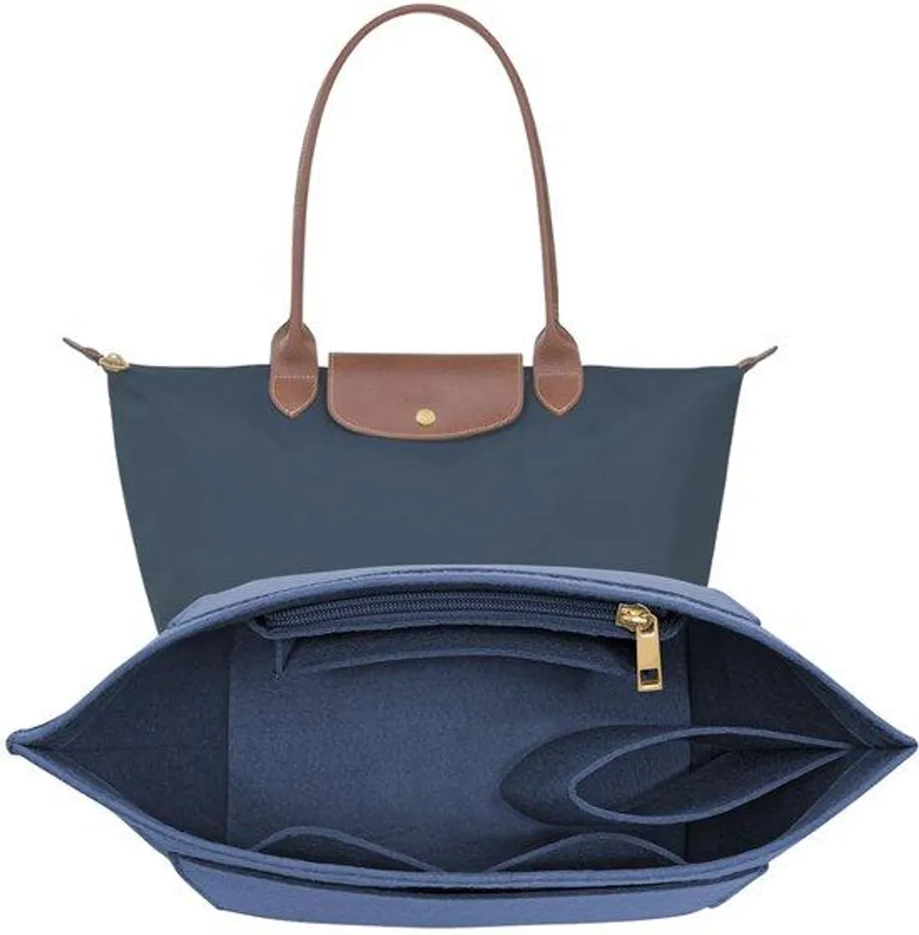 Aménagez votre petit portefeuille avec cet insert de rangement bleu