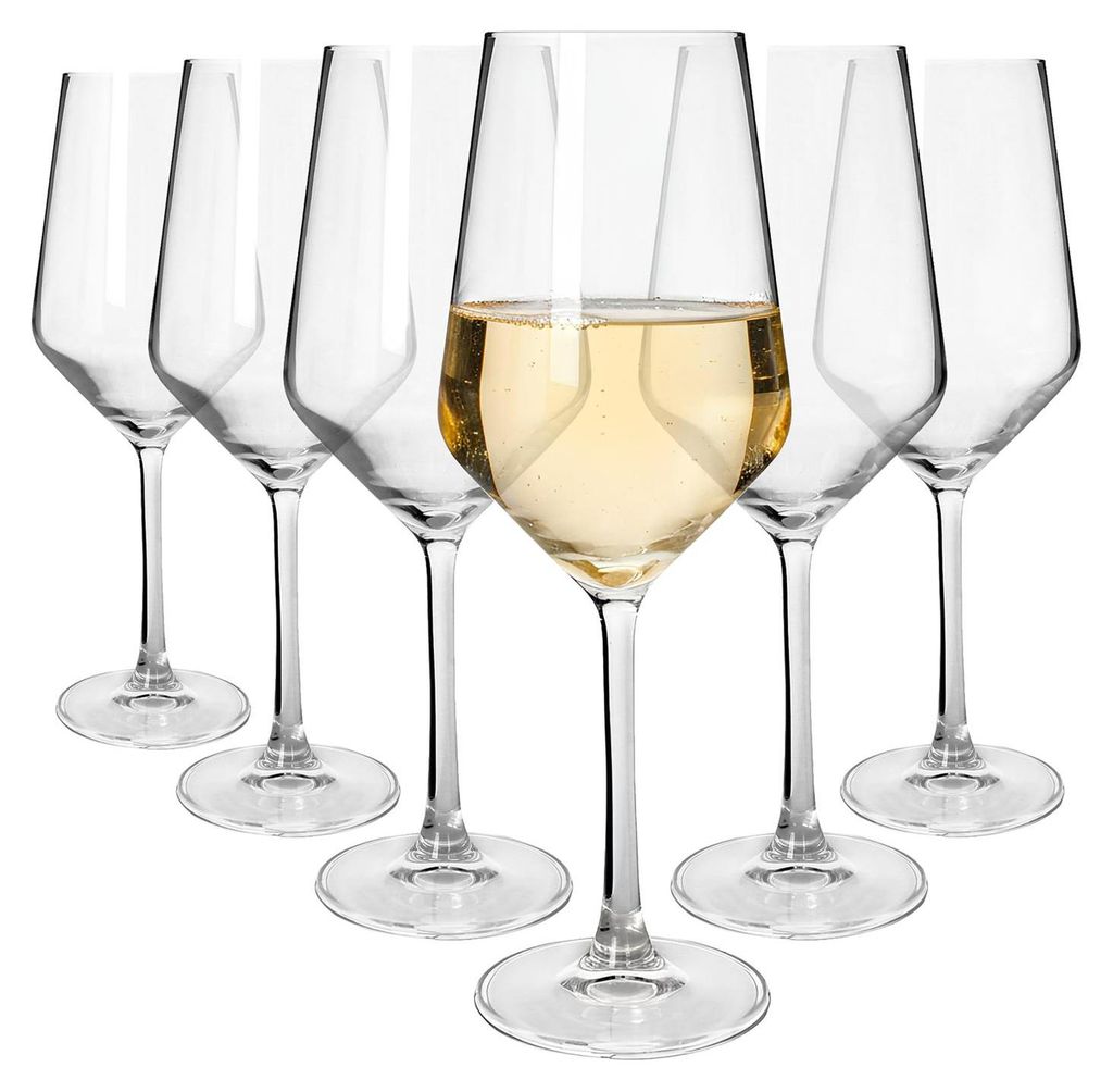 Argon Ta Soho Kristall-Weißweingläser – 420 ml – 6er-Pack