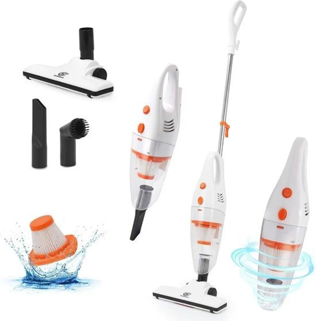 Aspirateur sans sac haute efficacité contre les allergies et les poils