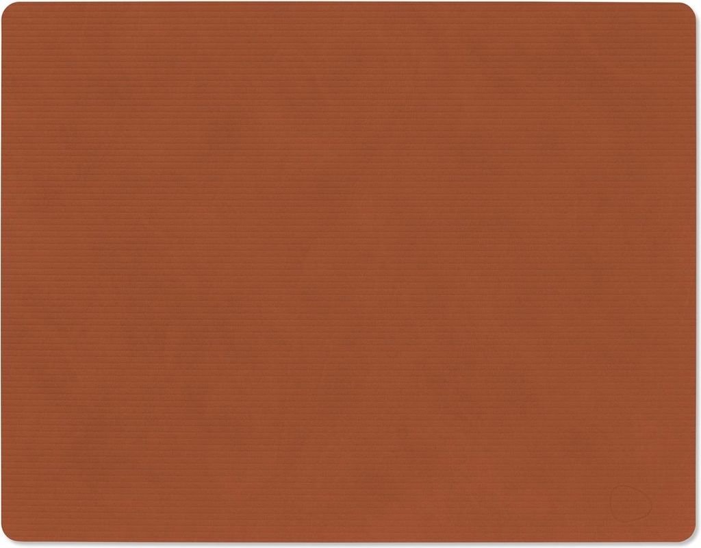 LIND DNA Corduroy Tischset Square L rust 35x45cm