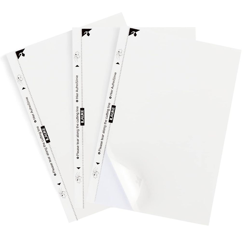 160 x Etiketten DIN A4 210 x 297 mm selbstklebend Aufkleber für Drucker