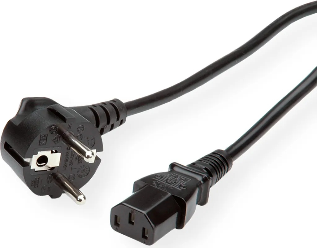 Cavo Alimentazione ROLINE 3m IEC C13 Nero | Alta Qualità Professionale