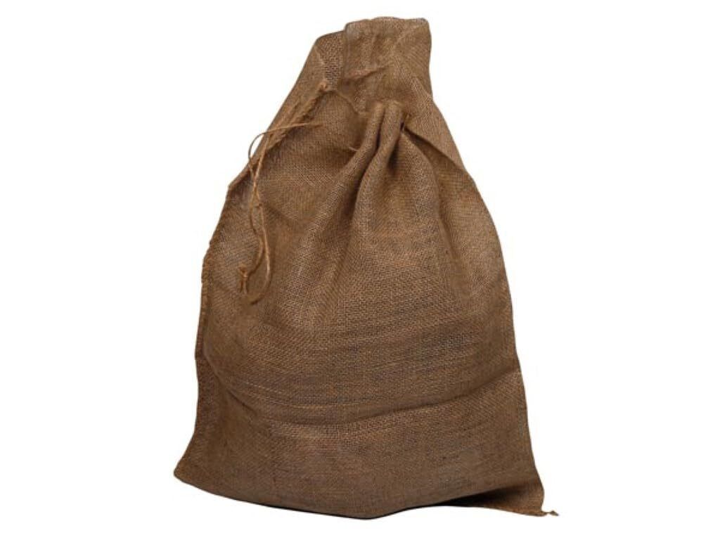 Sac de jardin en jute - 175 L - Lot de 3 pièces Image du produit 