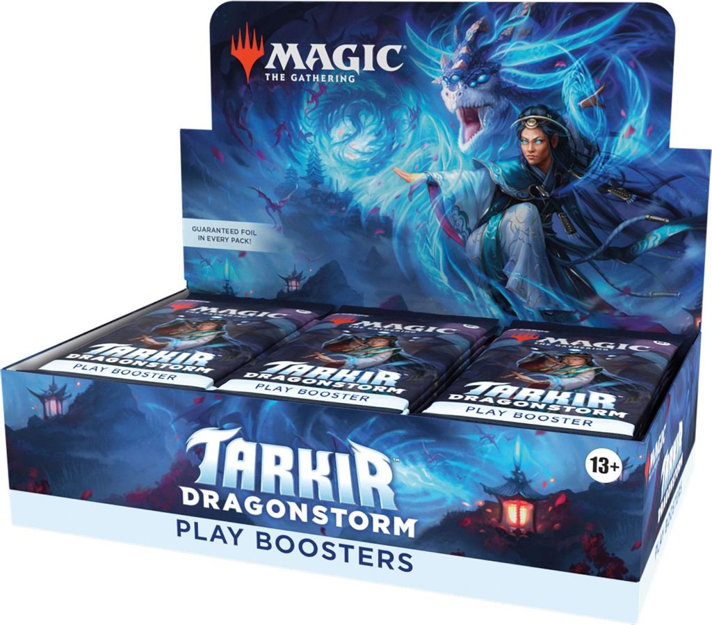 Magic: The Gathering Tarkir Dragonstorm Play Booster Display (30 Packs) Englisch