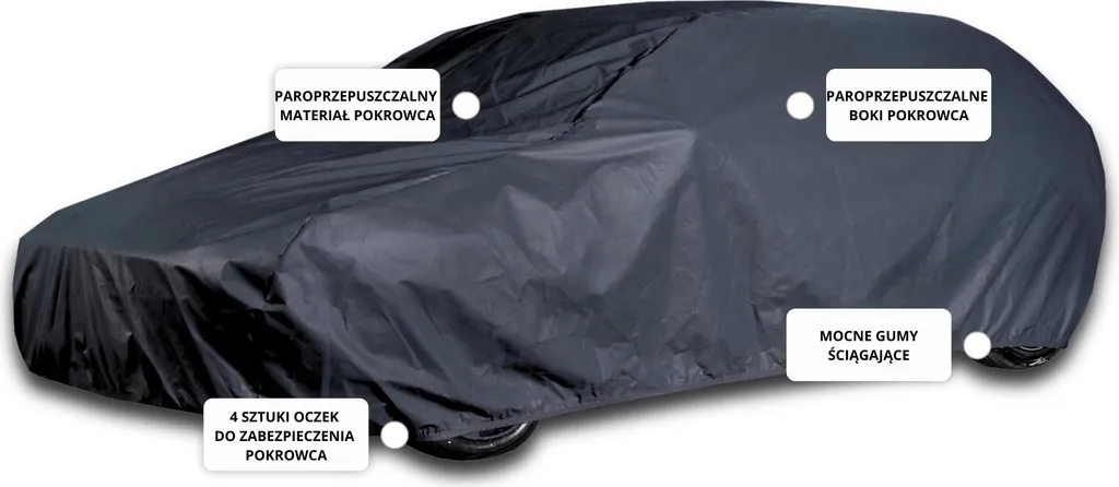 Telo Protettivo Autoplane S2 SUV 355-380cm | Classic Black Edition