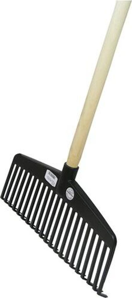 JOST Kunststoff-Laubbesen, 21 Zinken, 380 mm, mit Stiel Produktbild 