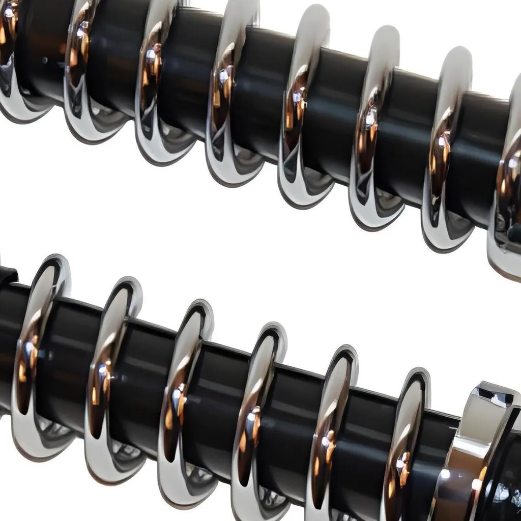 Amortisseurs arrière 360mm de rechange type origine pour mobylette