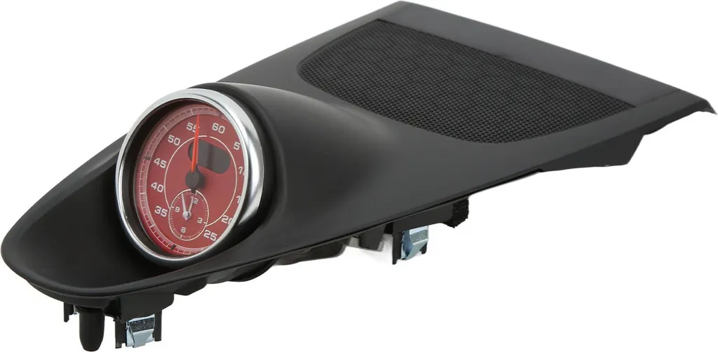 Réparez votre tableau de bord 718 avec ce cache horloge et chrono rouge